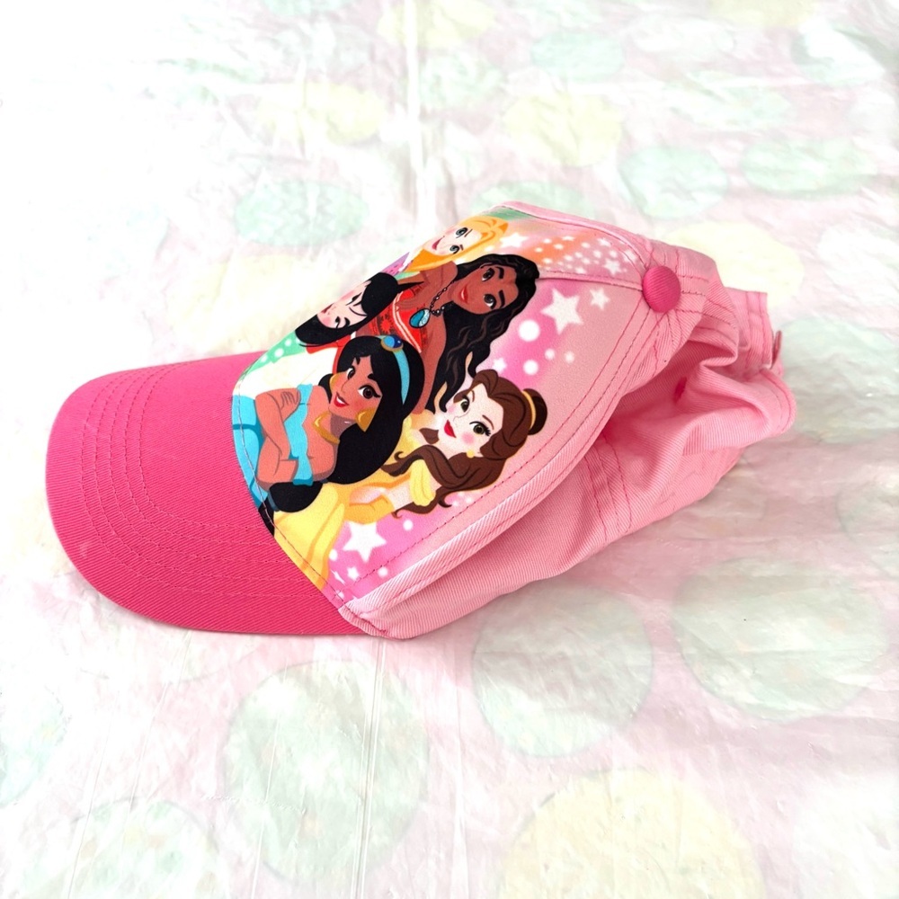 NWOT Disney Princess Pink Baseball Cap for Kids Toddler - Picture 3 of 11